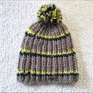 FP Oversized Chunky Knit Pom Beanie