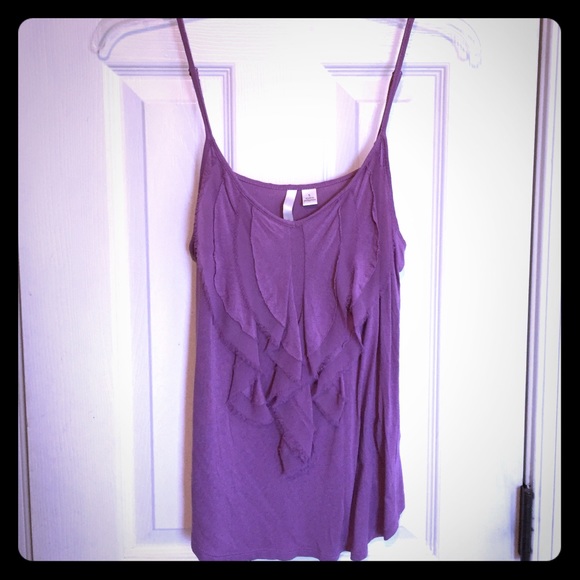 Camisole ruffle top