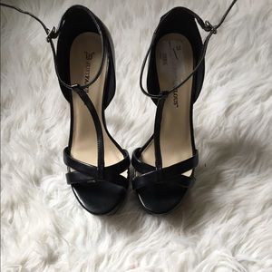 Black heels