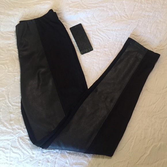 Nwt Press Mixed Panel Legging Size S - image 1