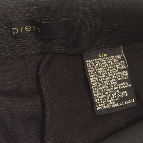 Nwt Press Mixed Panel Legging Size S - image 3