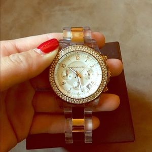 Michael Kors watch-rose gold!