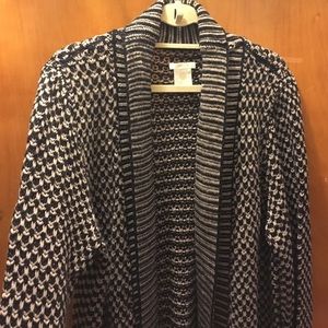 Sweater cardigan / layer- sweater