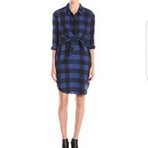 Cheap Monday Buffalo Check Flannel Tunic- medium