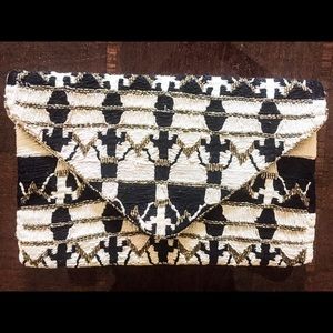 ZARA Knit Clutch