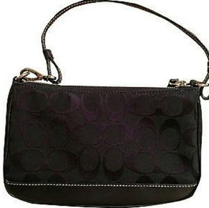 Authentic black coach handbag