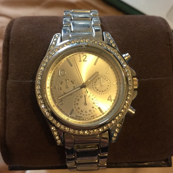 Silver watch