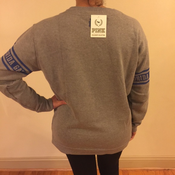 NEW! VS Pink Florida Gators Sweater - Picture 3 of 3