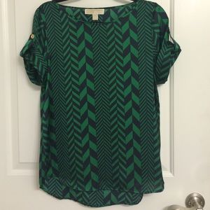 Michael Kors Short Sleeve Blouse