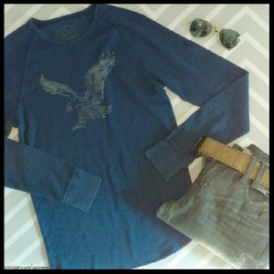 {Mens} American Eagle thermal shirt