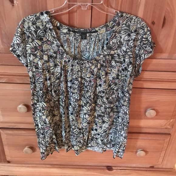 Isda & Co blouse. Brownish multicolor.