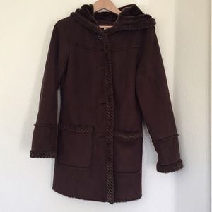 Dark Brown Winter Coat