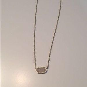 Kendra Scott Elisa Pendant in Iridescent Druzy