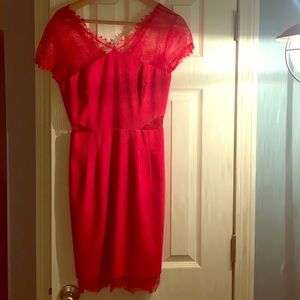 BCBG beautiful lace dress