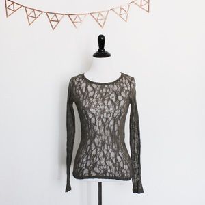 {TopShop} | Knit Long Sleeve Top