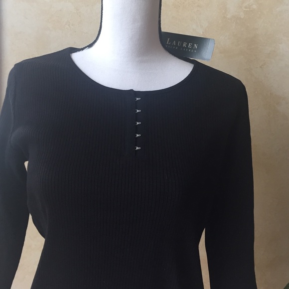 Ralph Lauren black blouse