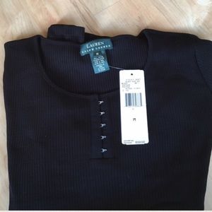 Ralph Lauren black blouse