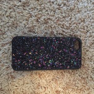 Victoria's Secret sequin wallet iPhone 5 case