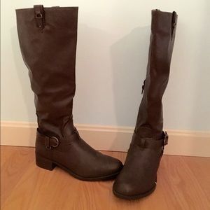 Rampage Knee High Boots NWOT