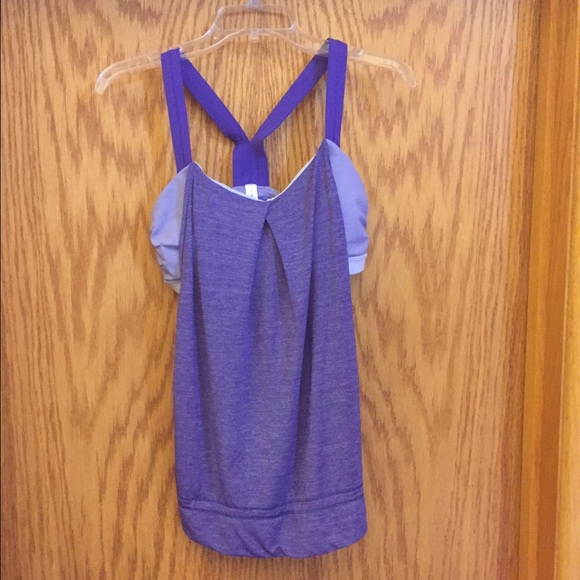 Lulu lemon workout top purple