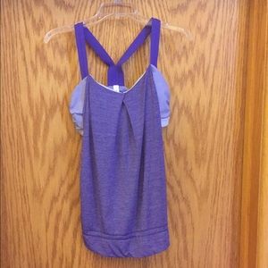 Lulu lemon workout top purple