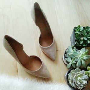 J. Crew Colette Suede D'Orsay Pump