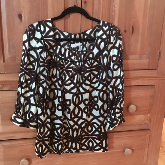 Classiques Entier blouse silk/spandex - large