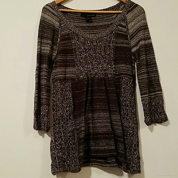 Pretty, large, brown Calvin Klein sweater