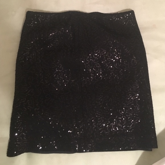 Banana Republic Wool Sequin skirt