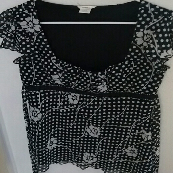 Floral Polka Dot Formal Shirt