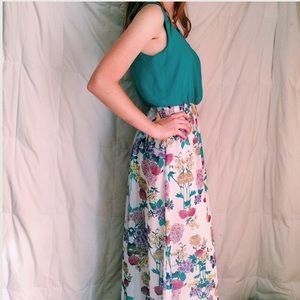 Chic Floral dress🌸!