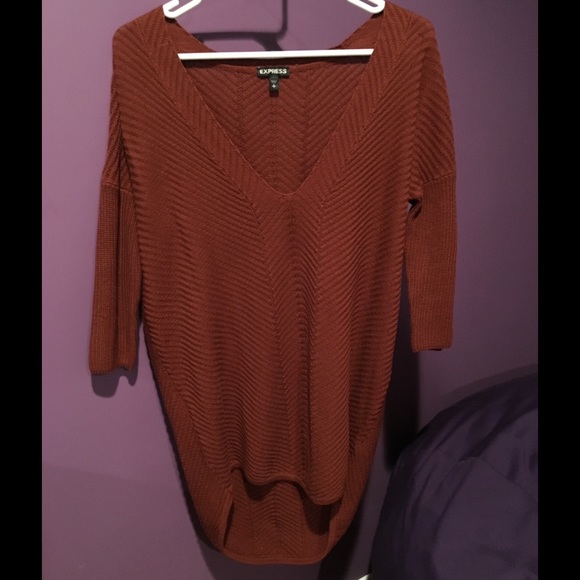 Maroon sweater from Express