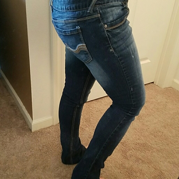 Rue 21 Skinny Boot Jeans size 7/8 Long