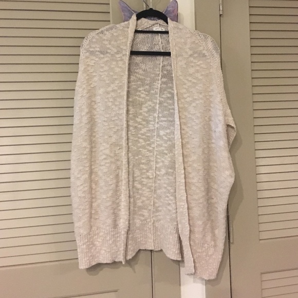 Light beige cardigan