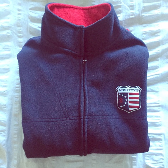 Fleece zip up! Like new!
