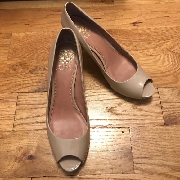 Vince Camuto peep toe heels