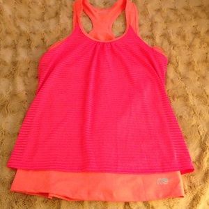 Pink and orange Marika Workout tank