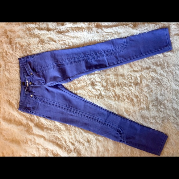 Ariel Martin Bright Violet Jeans - Picture 2 of 3