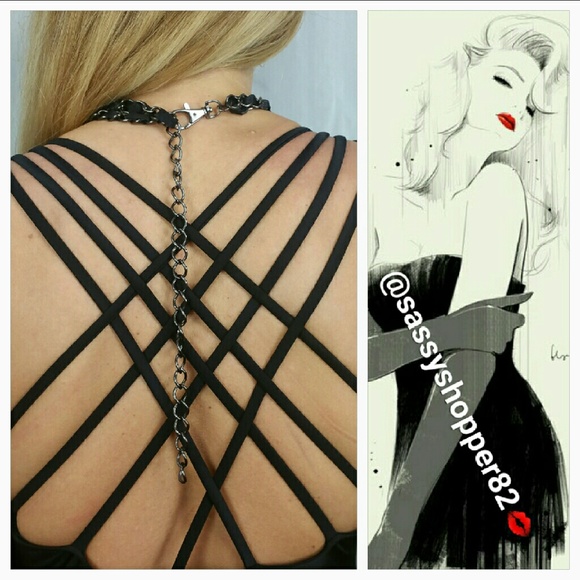 💋LAST ONE💋'ANDRADA' Edgy chocker - Picture 2 of 4