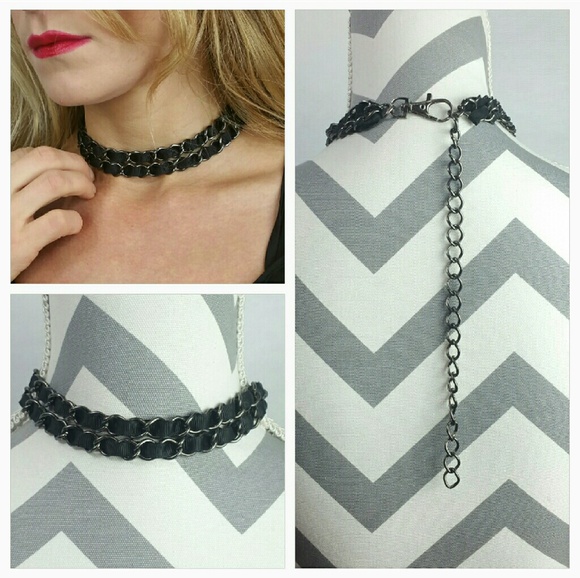 💋LAST ONE💋'ANDRADA' Edgy chocker - Picture 3 of 4