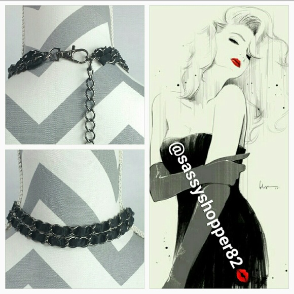 💋LAST ONE💋'ANDRADA' Edgy chocker - Picture 4 of 4