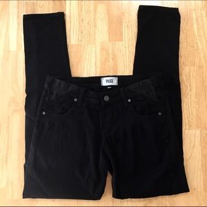 Black Paige Maternity Jeans