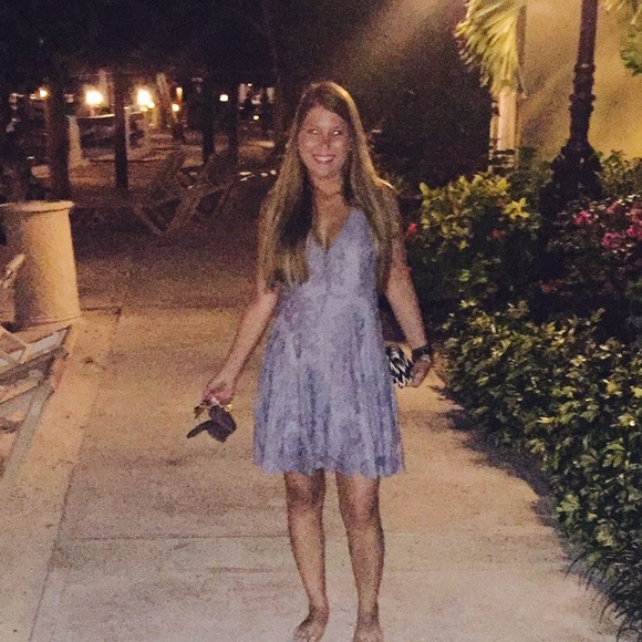 Light purple free people dress size 2