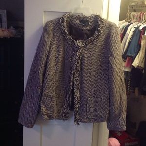 Brown tweed jacket