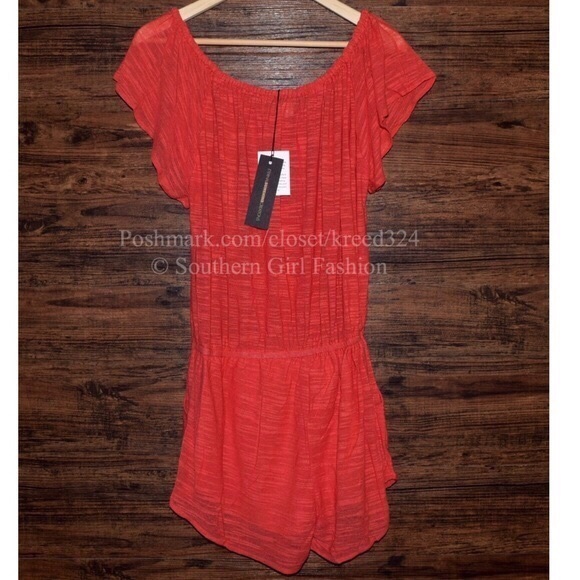 FREE PEOPLE Woven Romper Intricate Draped Jumpsuit - Picture 5 of 6