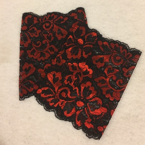 Stretchy Lace Flowers Boot Cuffs Soft Laced Boot - Picture 4 of 4