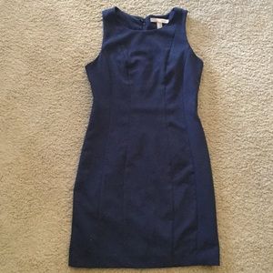 Midnight blue sheath dress