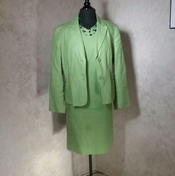 Gorgeous Green Talbot's Dress Suit