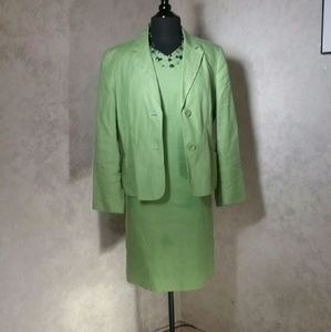 Gorgeous Green Talbot's Dress Suit