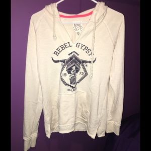 Billabong cream hoodie